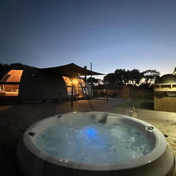 Moonlight Dome Tent, hotel v destinaci Tenby