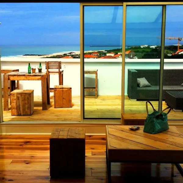 T2 Anglet rooftop vue ocean plage a 2 minutes โรงแรมในอองเกลต์