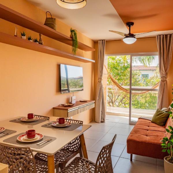 Apartamento Vista Lago, Piscina, Garagem, Praia do Forte 8 Min