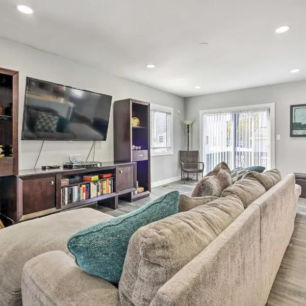 Long Branch Getaway Grill, 1 Block to Beach!, hotel v destinaci Long Branch