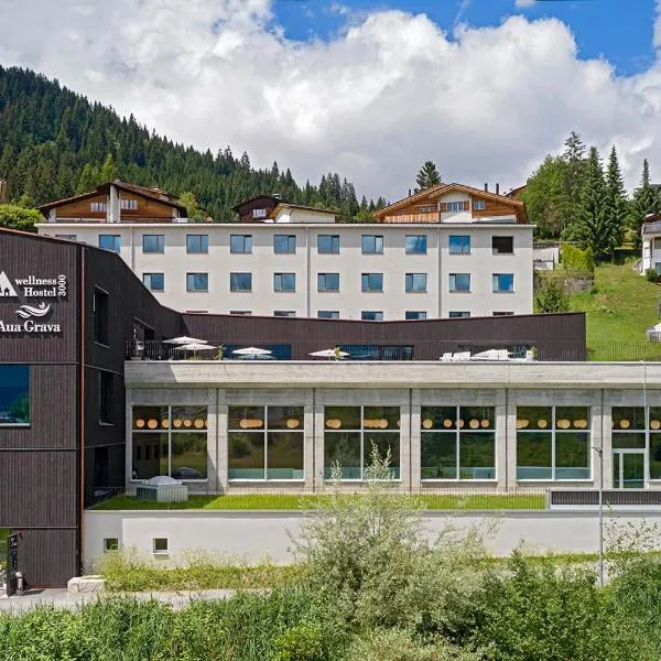 Laax wellnessHostel3000, hotel v destinaci Laax
