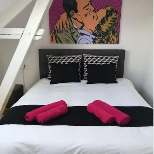 The pop-art luxury suite, hotel in Charleroi