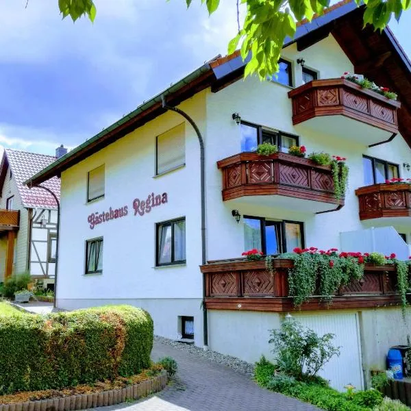 Gästehaus Regina, hotel v destinaci Ruhla