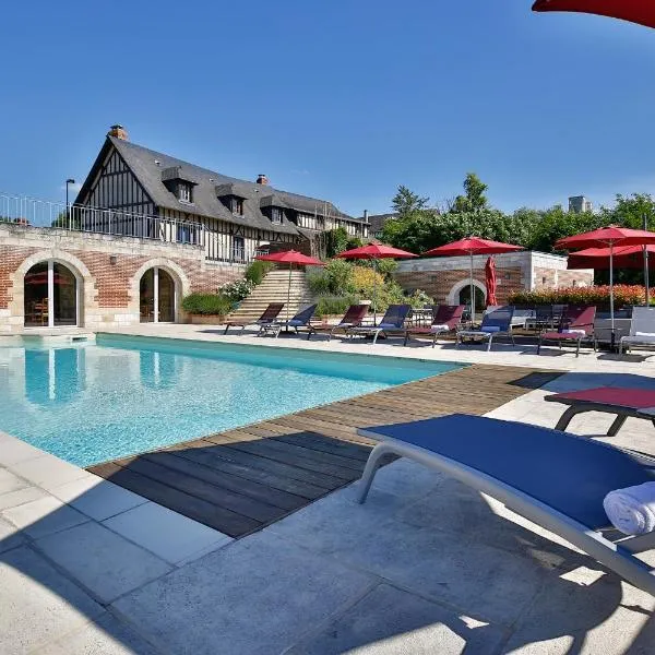 Demeures & Châteaux Hôtel Domaine le Clos des Fontaines, hotel v destinácii Jumièges