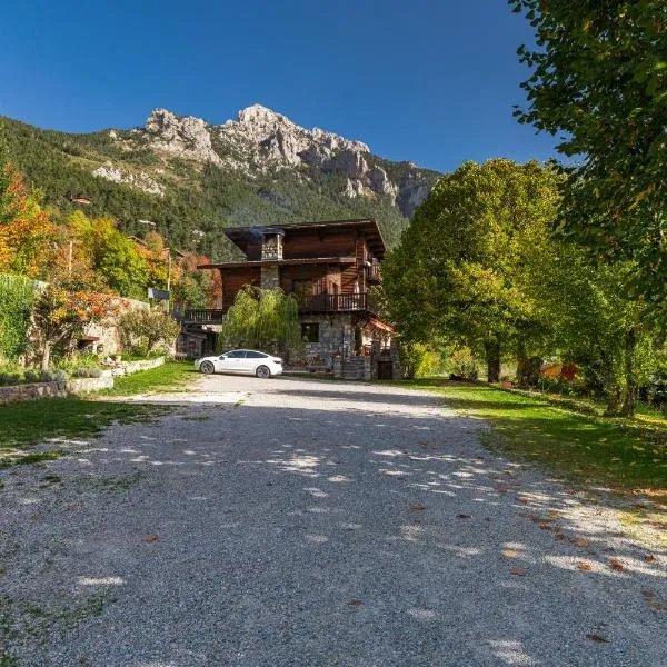 Chambres d'hôtes les Murès du Mercantour, hotel in Clans