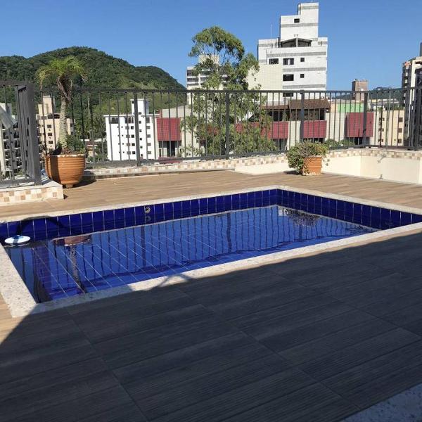 Encantadora Cobertura com piscina privada na praia do Tombo. - Foto 3