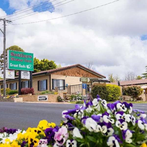 Settlers Motor Inn, hotel u gradu 'Sandy Flat'