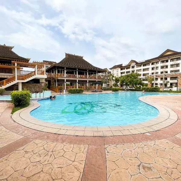 Modern 2BR Condo Near SM with Free Parking Pool WIFI and Netflix, hotel in Davao City