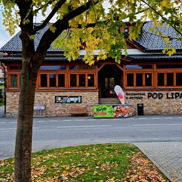 Restaurace a penzion Pod Lipami Metylovice, hotel in Hukvaldy