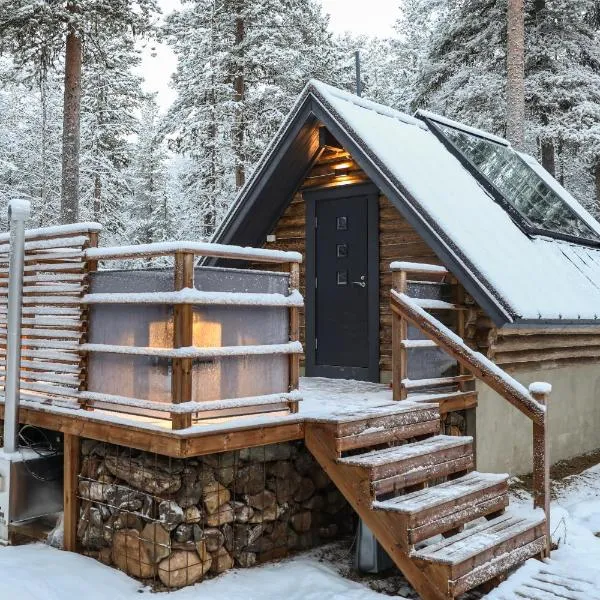 Rafi - Hiljaisuuden kylä, Aurora Cabin 1, hotel in Tepsa