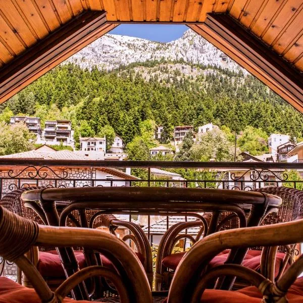 Elation Woodhouse, hotel v destinaci Elati Trikala