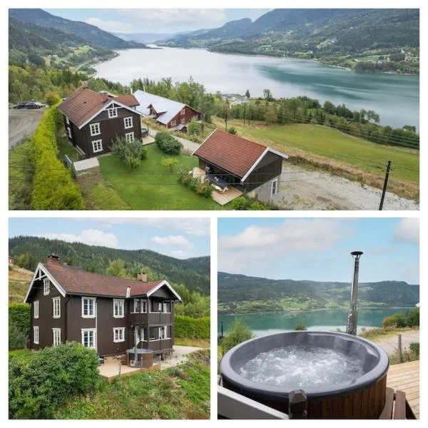 Favang에 위치한 호텔 Stamp and sauna! Small farm with fantastic view!