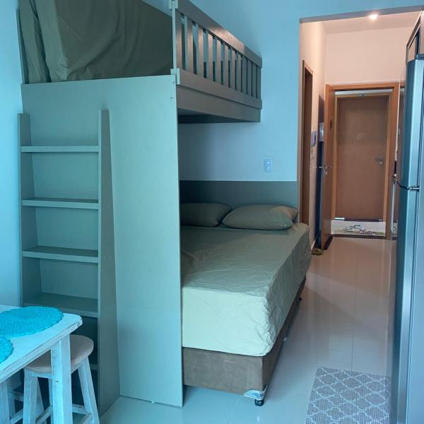 Lindo Studio Matinhos Prédio na beira mar. - Foto 2