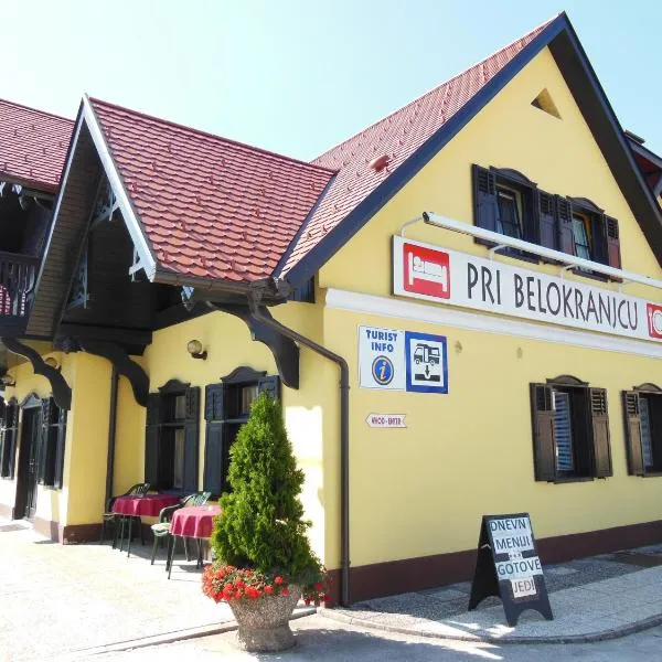 Hotel Pri Belokranjcu, hotel en Novo Mesto