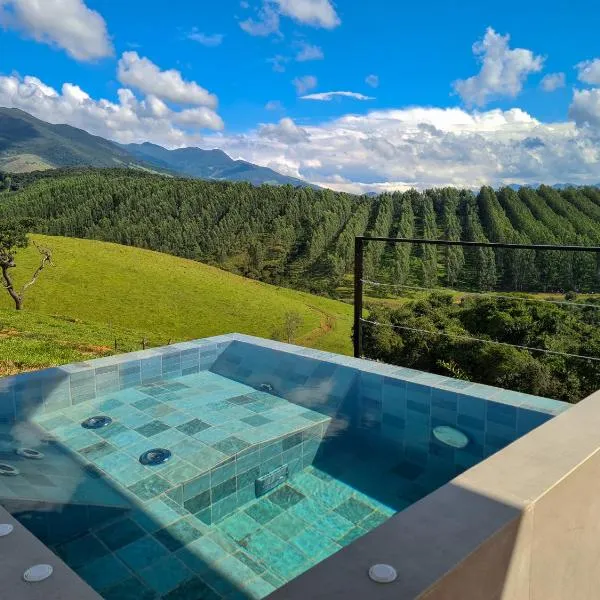 Solarium Mantiqueira - Conforto e vistas incríveis, hotel em Itanhandu