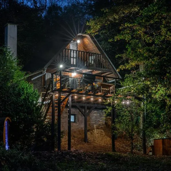 Wellness chata Sloupnice, hotel Horní Sloupnicében