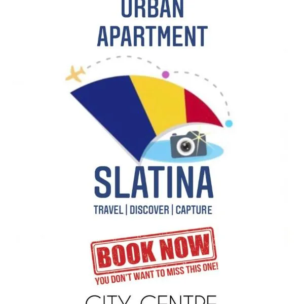 URBAN Apartment - Slatina City Centre, hotel in Slatina