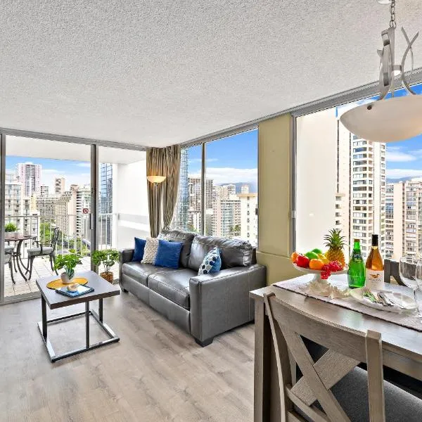 Pacific Monarch - 1 BR - Ocean and City Views!, hotel in Honolulu