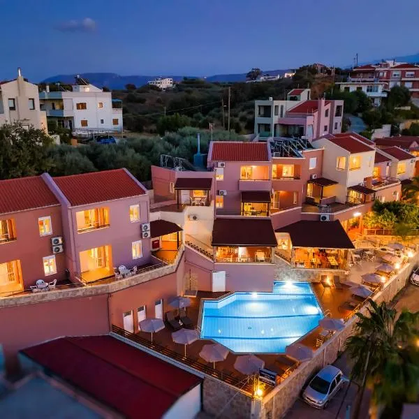 Τheos Village Apartments, ξενοδοχείο στο Κάτω Δαράτσο