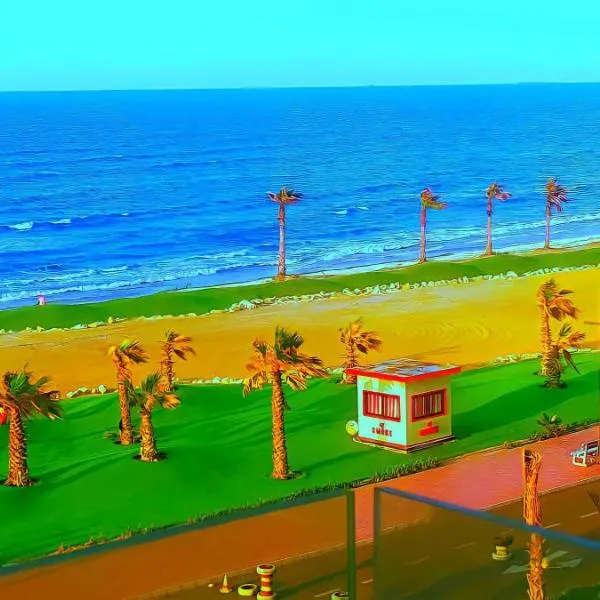 Porto Said شاليه ملكى صف اول بحر بورتو سعيد, hotel in Port Said