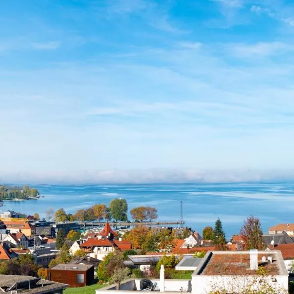 Haus4Zimmer - Luxus mit Blick über den Bodensee - mit Garage、ブレゲンツのホテル
