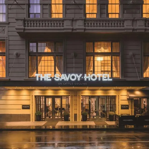 The Savoy Hotel on Little Collins Melbourne、メルボルンのホテル