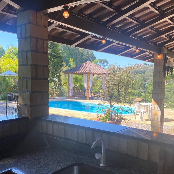 Sítio dos Coqueiros, em meio a natureza com piscina - Foto 4