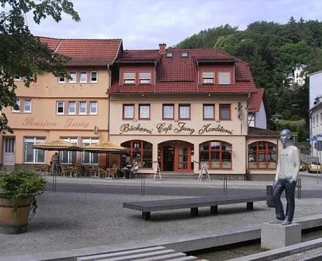 Pension Jung, Bäckerei-Konditorei & Café, hotell i Ruhla