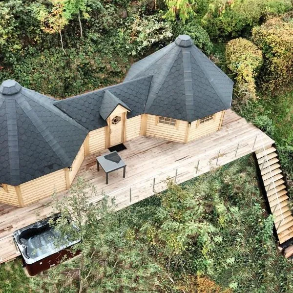 Alsace kota évasion & Spa la canopée, hotel v destinaci Mollkirch