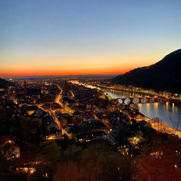 stylish suite OldTown free parking Air Condition, hotel en Heidelberg