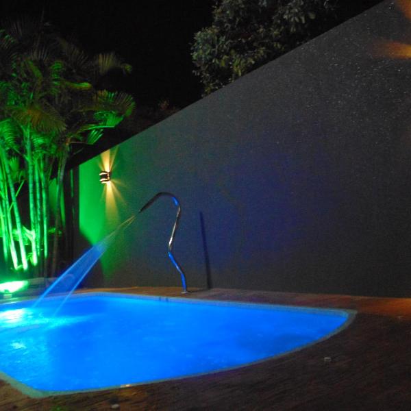 Casa Olímpia, piscina aquecida, ar condicionado, garagem 2 carros p
