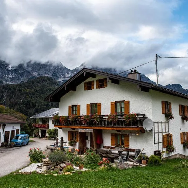 Ferienwohnung Lippenlehen, hotel v destinaci Marktschellenberg