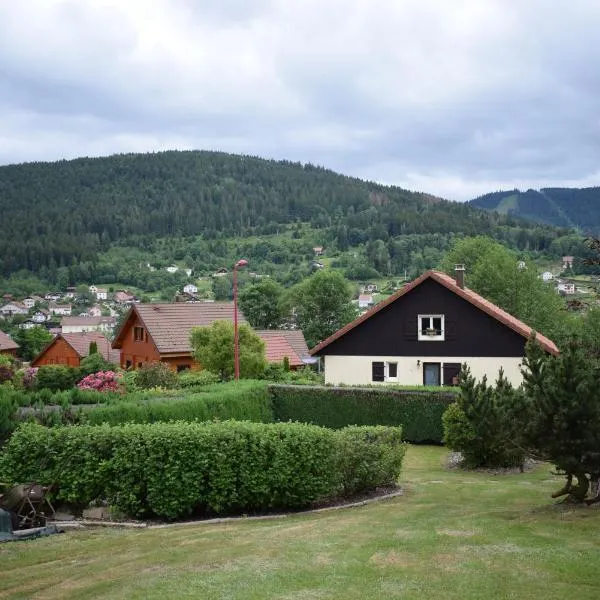 Chez Vivi et Jean Pierre Maison 8 à 9 personnes au calme vue montagne WIFI, hôtel à Gérardmer