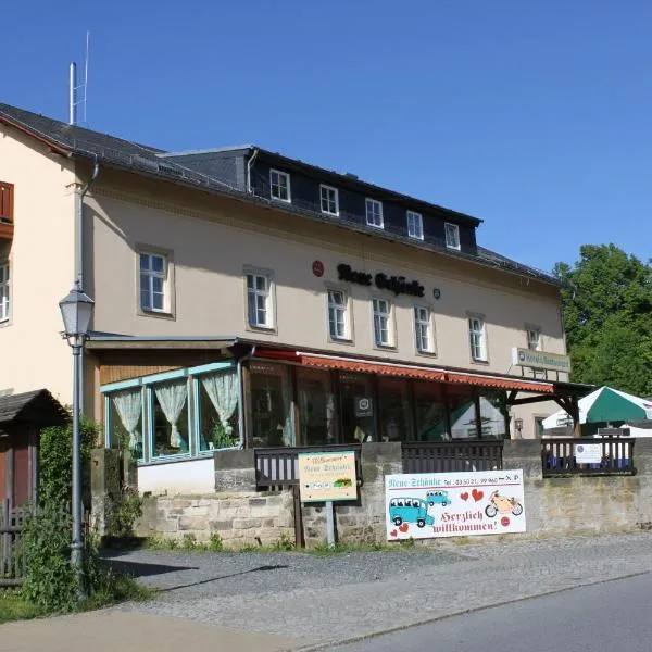 Landgasthof Neue Schänke, hotel v destinaci Königstein an der Elbe