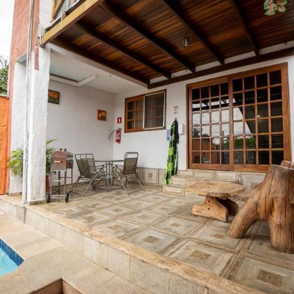 LUAR DO MIRANTE ,casa com AR p temporada piscina aquecida hidro dentro da cidade - Foto 4