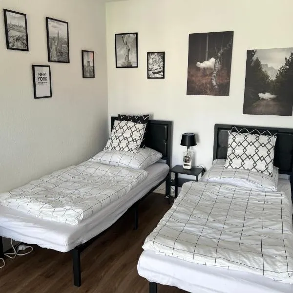 Stylische Ferienwohnung gratis WIFI nähe Bahnhof, hotel v destinaci Zwickau