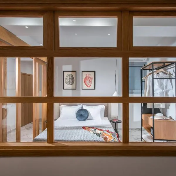 Kipos Boutique Suites、イラクリオン・タウンのホテル