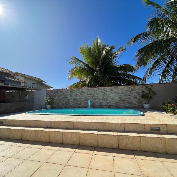 Nosso Repouso Saquarema - Casa inteira com Piscina,churrasqueira privativos, Wi-fi,900m da praia, Tv-Smart.