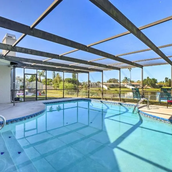 Waterfront Port Richey House with Heated Pool!, hotel in Port Richey