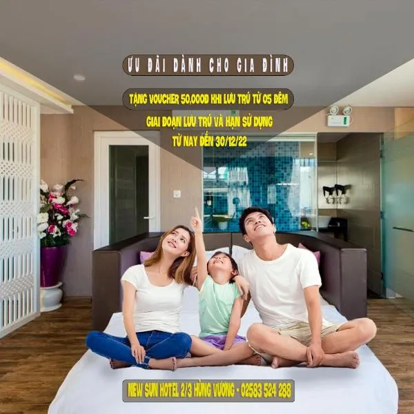 New Sun Hotel โรงแรมในThôn Xuân Lạc