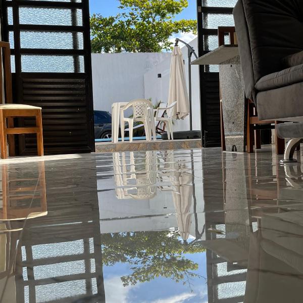 Casa com piscina Guarujá Praia Pernambuco,Mar Casado - Foto 5