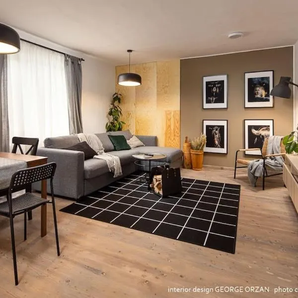 Casa269b - Cozy house with scandinavian design, hotel in Moieciu de Jos