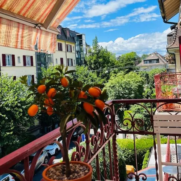 A deux pas du lac et de IMD, Ouchy bel appartement, Hotel in Lausanne