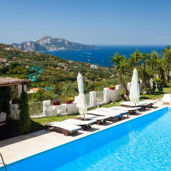 Villa Sole di Capri - Vista Mare, hotel a Massa Lubrense