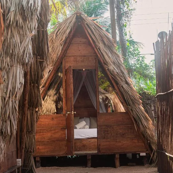 Mapache Hostel & Camping, hotel a Isola Holbox