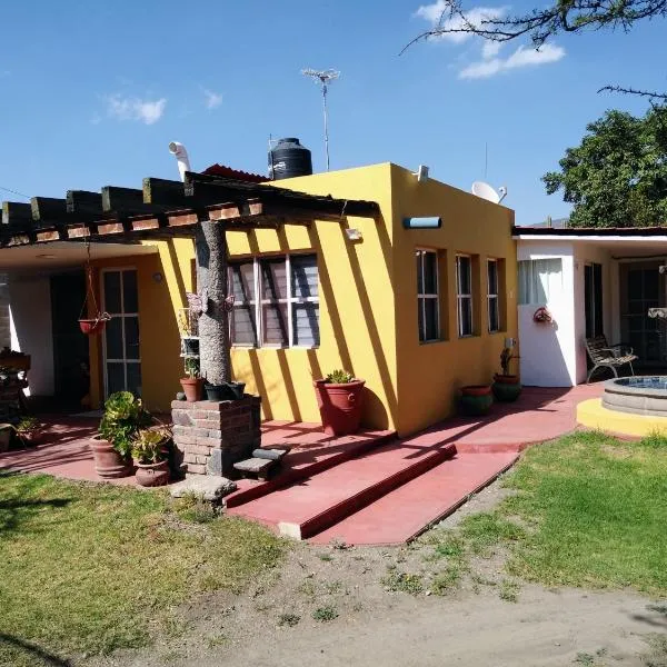 San Martín de las Pirámides에 위치한 호텔 Finca Mc'Clau Teotihuacan, Casa residencial entera