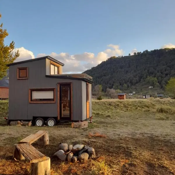 Rucautín Tiny Cabin, hótel í Manzanar