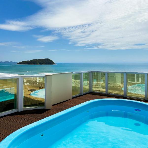 Infinito - Cobertura Frente Mar com Piscina