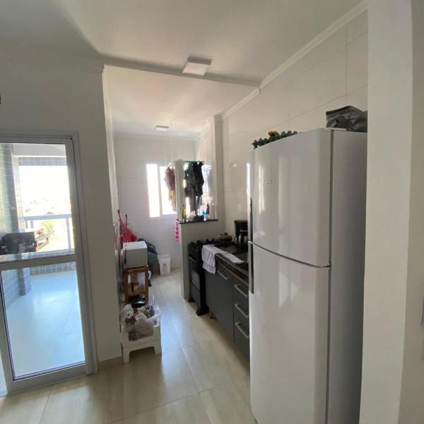 Apartamento Praia Grande, Pé na areia, vista ao mar, próximo a feira de artesanato caiçara. - Foto 4