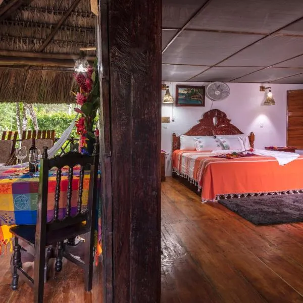 Las Guacamayas Lodge Resort, Selva Lacandona, Chiapas México, hotel v destinaci Tlatizapán